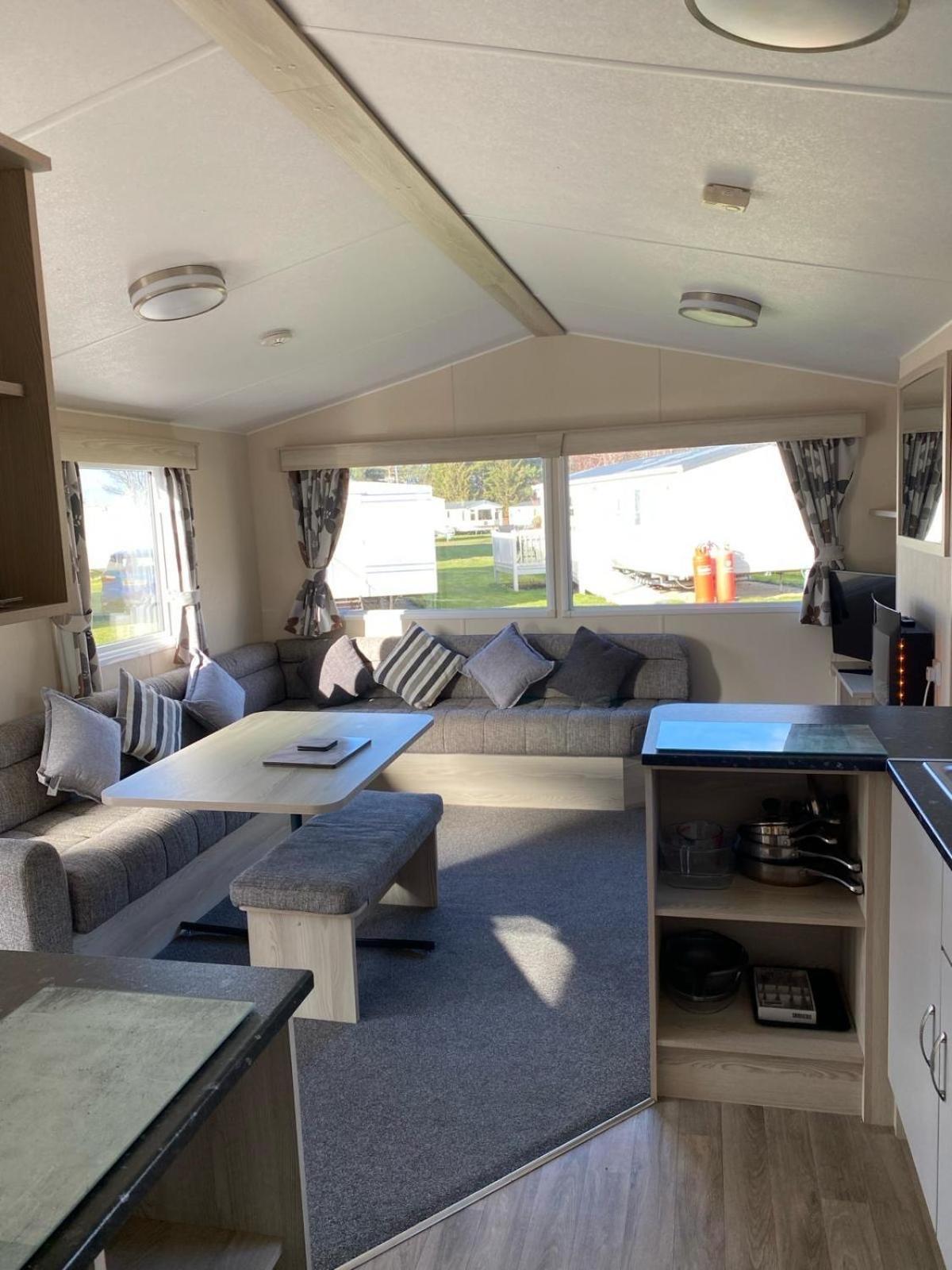 Family Caravan, Seton Sands, Haven Holiday Village Port Seton Exteriör bild