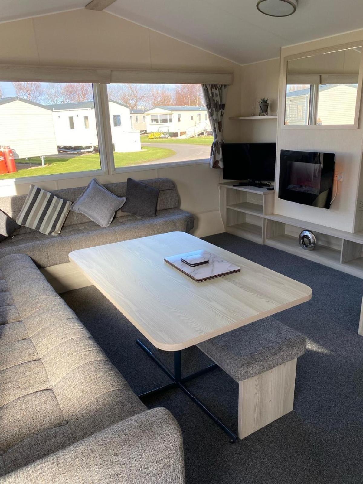 Family Caravan, Seton Sands, Haven Holiday Village Port Seton Exteriör bild