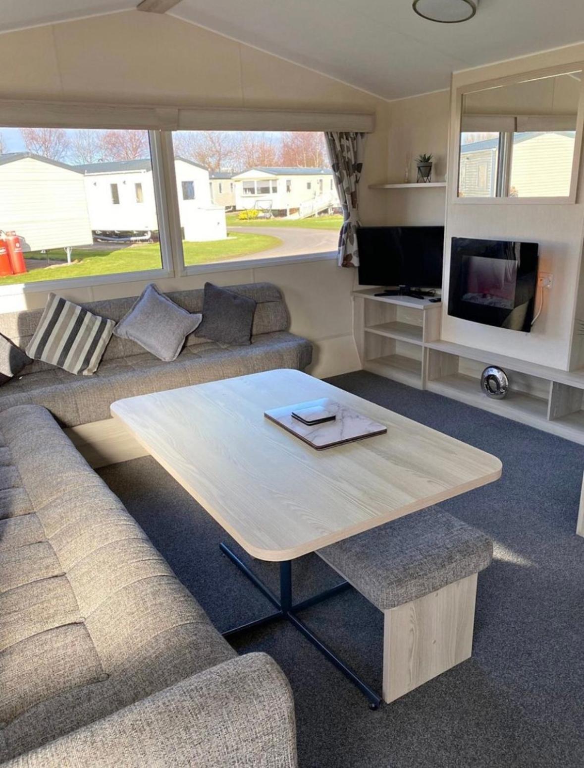 Family Caravan, Seton Sands, Haven Holiday Village Port Seton Exteriör bild